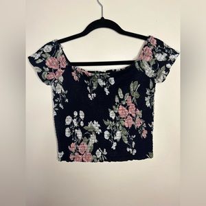 Dynamite women’s Floral Crop Top size Medium
